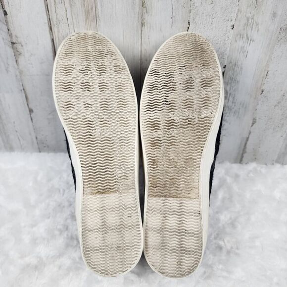 Mossimo Floral Lace Fashion Sneakers Black Size 10 - Picture 7 of 11